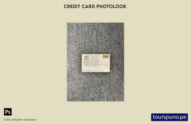 listo para imprimir plantilla frontal de aspecto fotográfico de tarjeta de d 264
